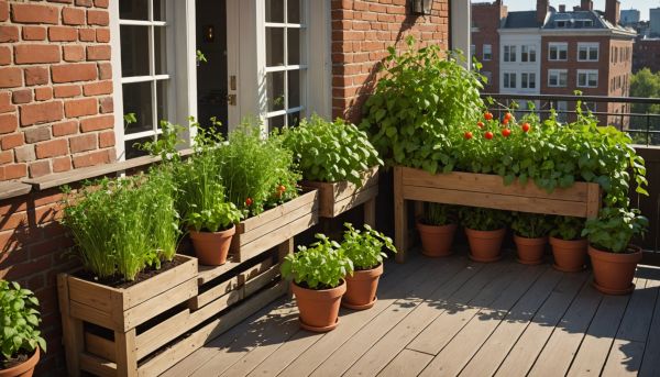 Aménager un petit balcon potager