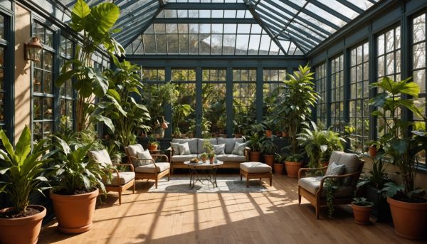 Aménager une véranda en jardin d'hiver