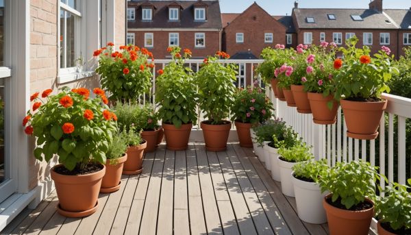 Balcon : le jardinage en pots