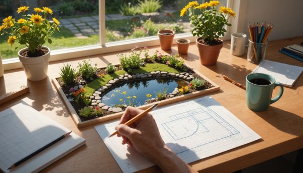 Comment dessiner le plan de son jardin ?