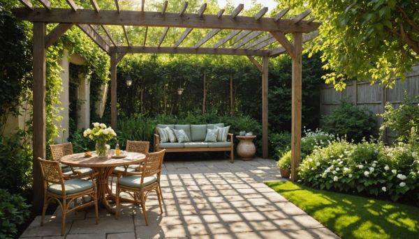 Créer des zones d'ombre au jardin