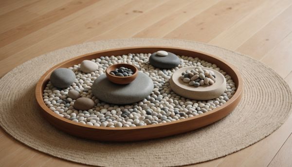 Créer un coin zen avec des galets