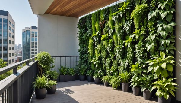 Créer un mur végétal sur balcon