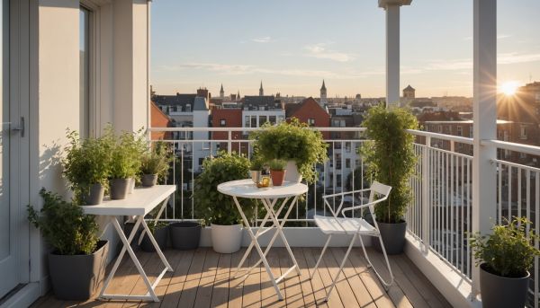 Optimiser l'espace sur son balcon