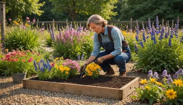 Planter des fleurs mellifères