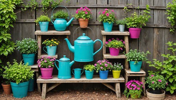 Comment décorer son jardin avec des objets de récupération ?