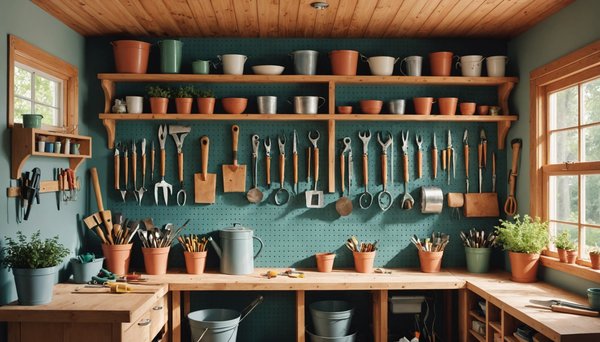 Les meilleures astuces pour ranger ses outils de jardinage